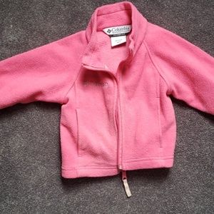 Columbia zip up fleece